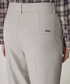 Mara Wide Leg Smart dames broek beige