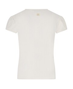 Meisjes t-shirt ecru