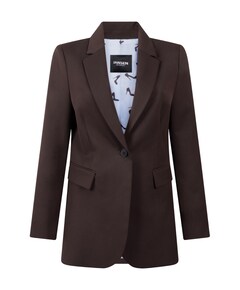 Dames blazer bruin
