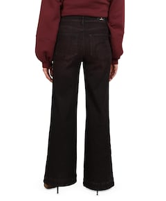 Abby dames jeans bordeaux
