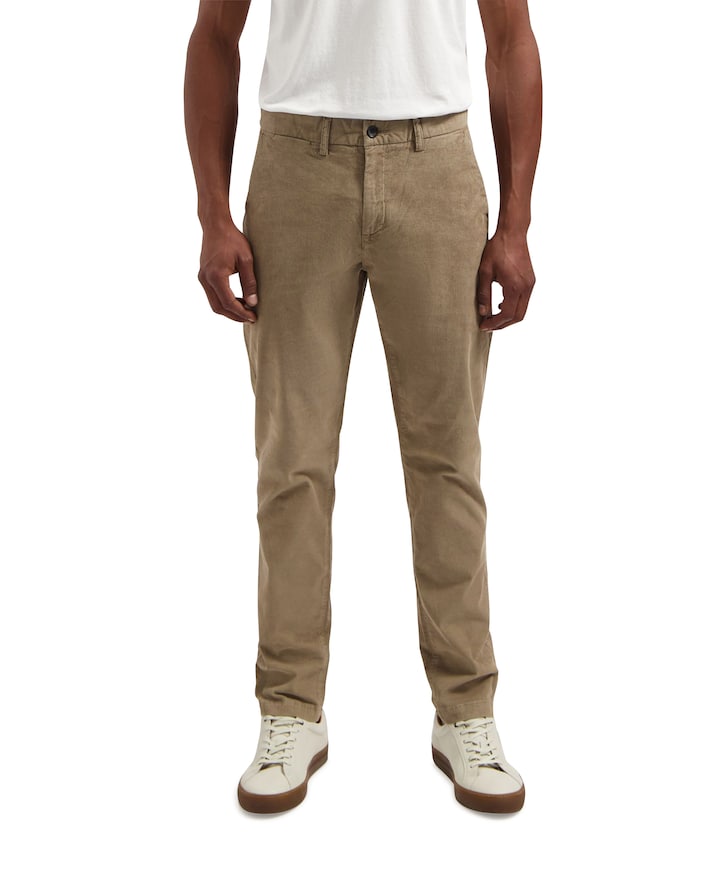 Lancaster Ribcord  heren broek beige