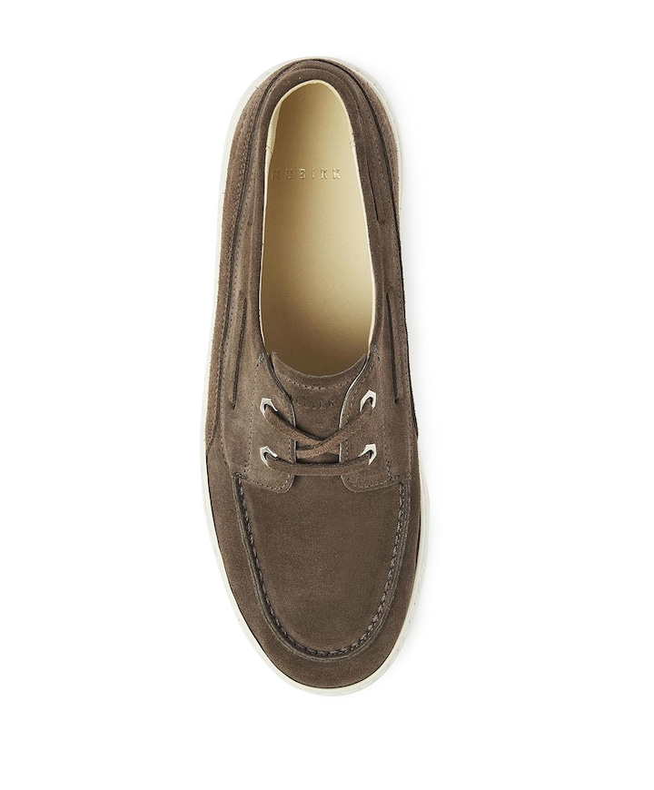 Jiro Yacht  heren veterschoenen bruin