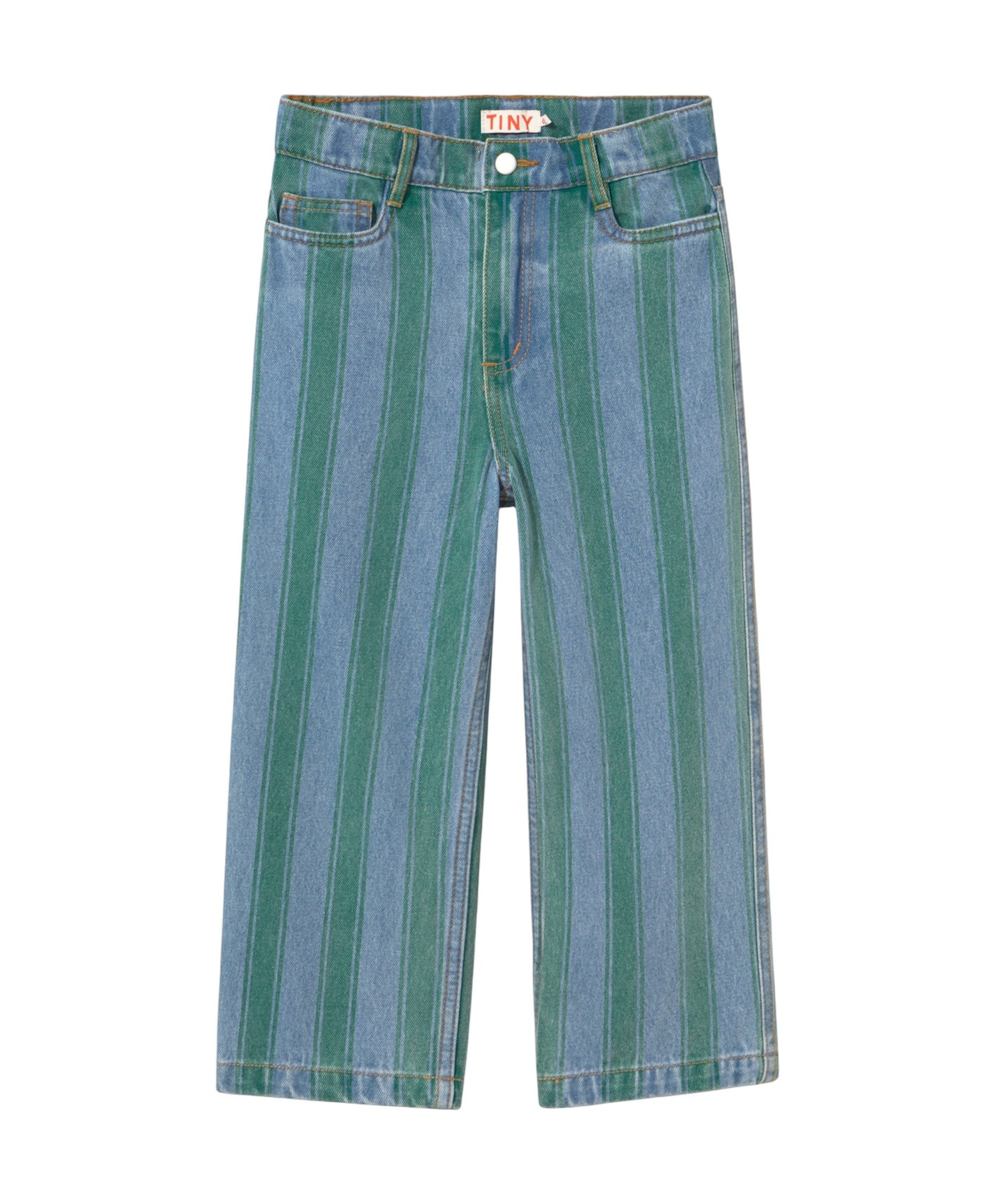 Straight denim pant jongens jeans blauw
