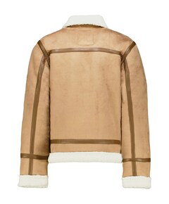 Meisjes jas beige