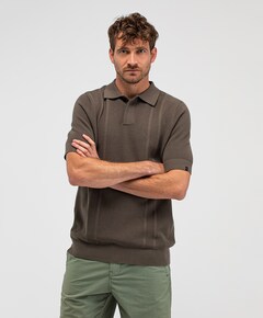Heren polo groen