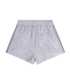 FOIL SHORTS dames korte broek grijs