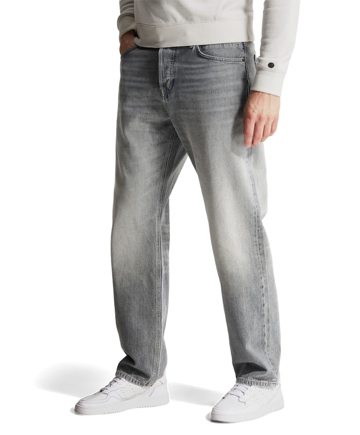 REVSON LOOSE GREY GREEN SUMMER heren jeans grijs