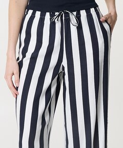 ONLGOA MW LINEN BL PULL-UP PANT CC dames broek ecru