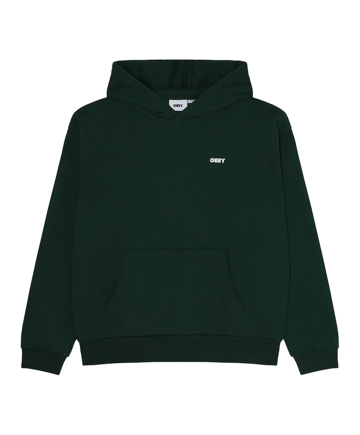 Heren hoodie groen