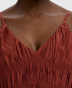 Dames top brique