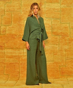 Dames blouse groen