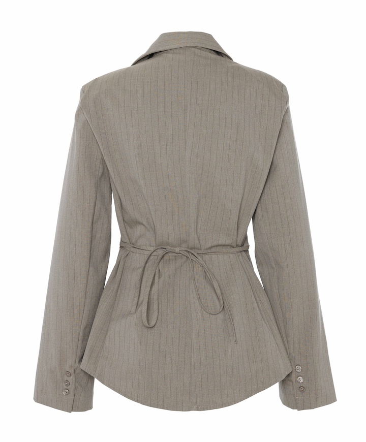 Dames blouse beige