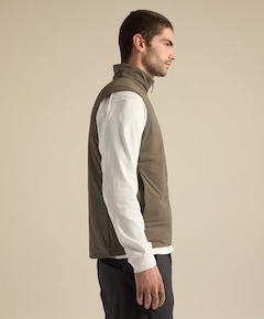 Heren bodywarmer groen