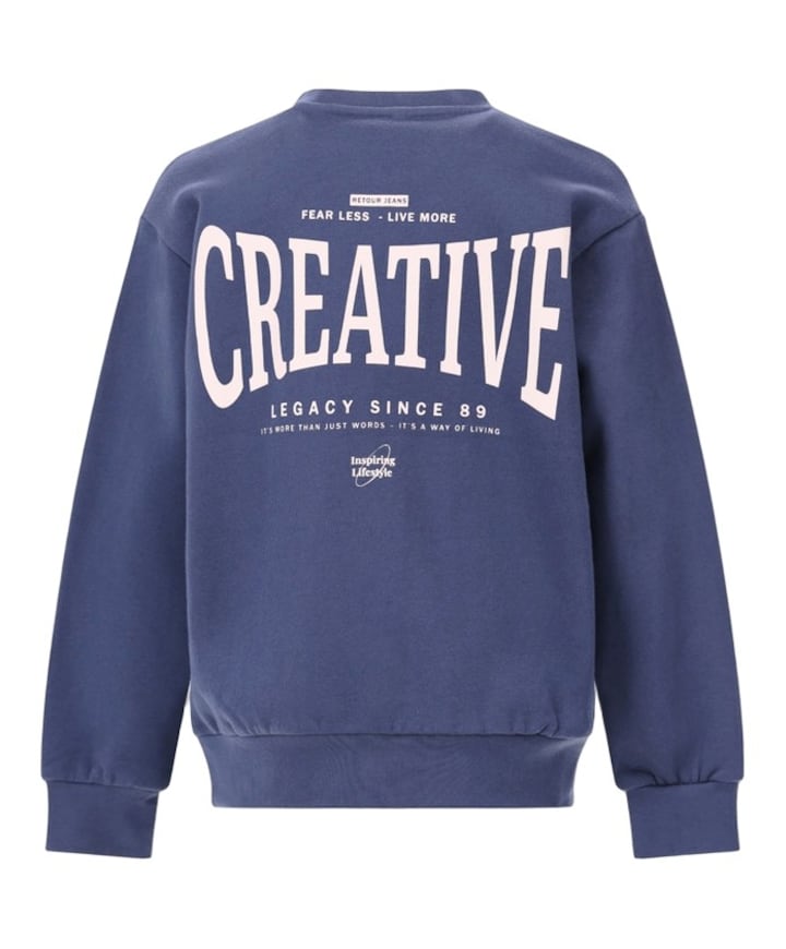 Jongens trui blauw
