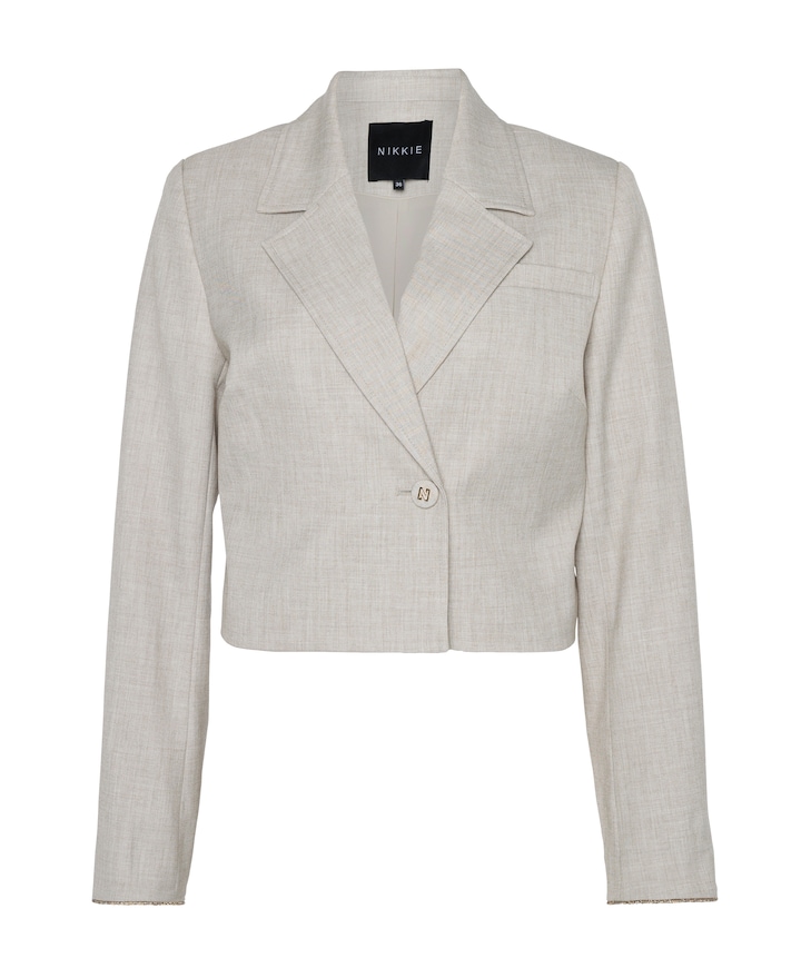 Dames blazer ecru