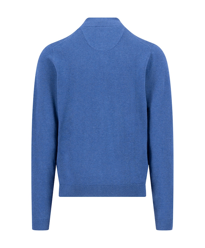 Heren vest blauw