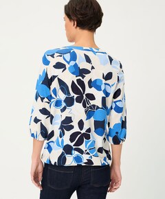 Dames longsleeve blauw