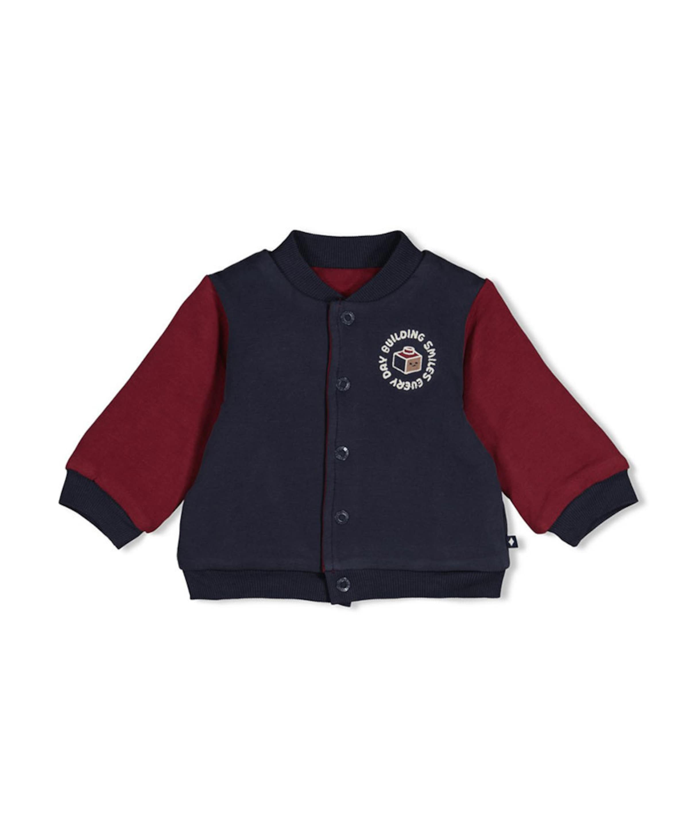 Jongens vest bordeaux