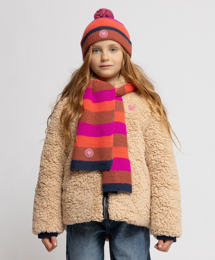 Meisjes jas blauw