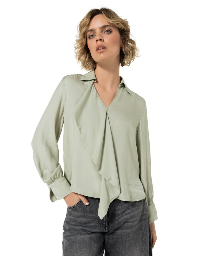 Dames blouse groen