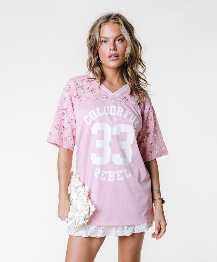 Dames T-shirt roze