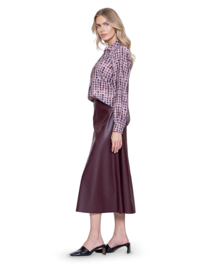 skirt dames korte broek bordeaux