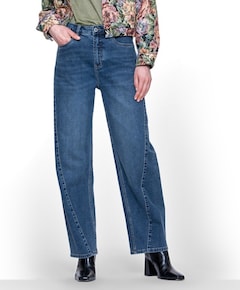 Barrel dames jeans blauw