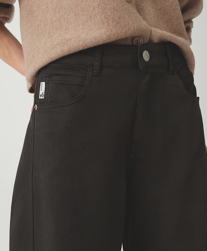 Lissie bolde dames jeans bruin