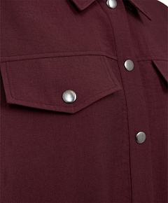 Dames blouse bordeaux