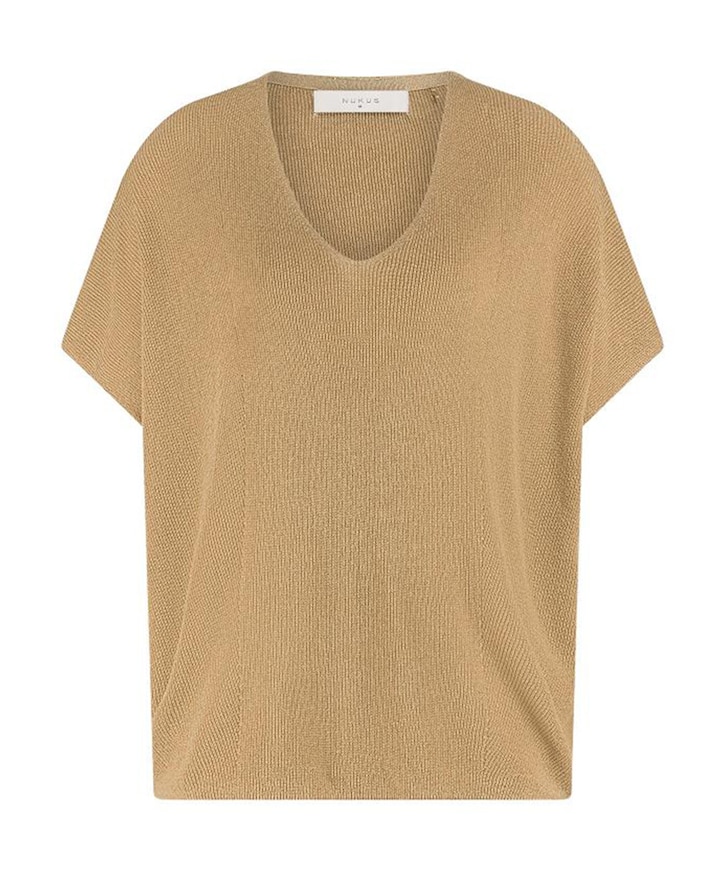 Dames top beige
