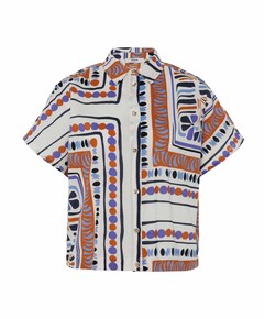 Dames blouse bruin