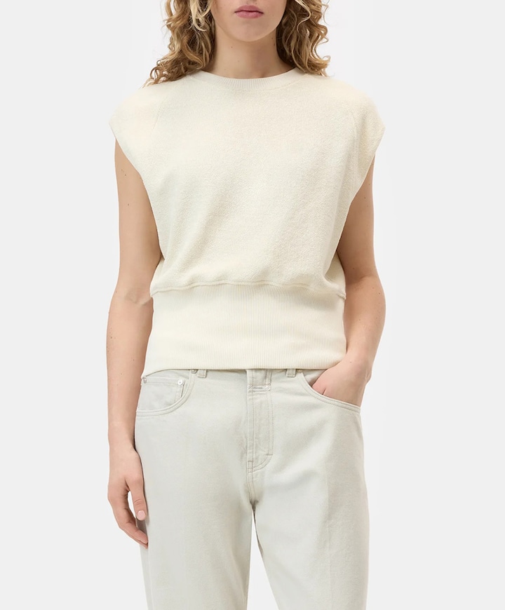 Dames trui beige