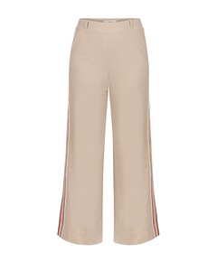Trainer bonded tape dames broek beige