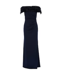 Dames jurk blauw