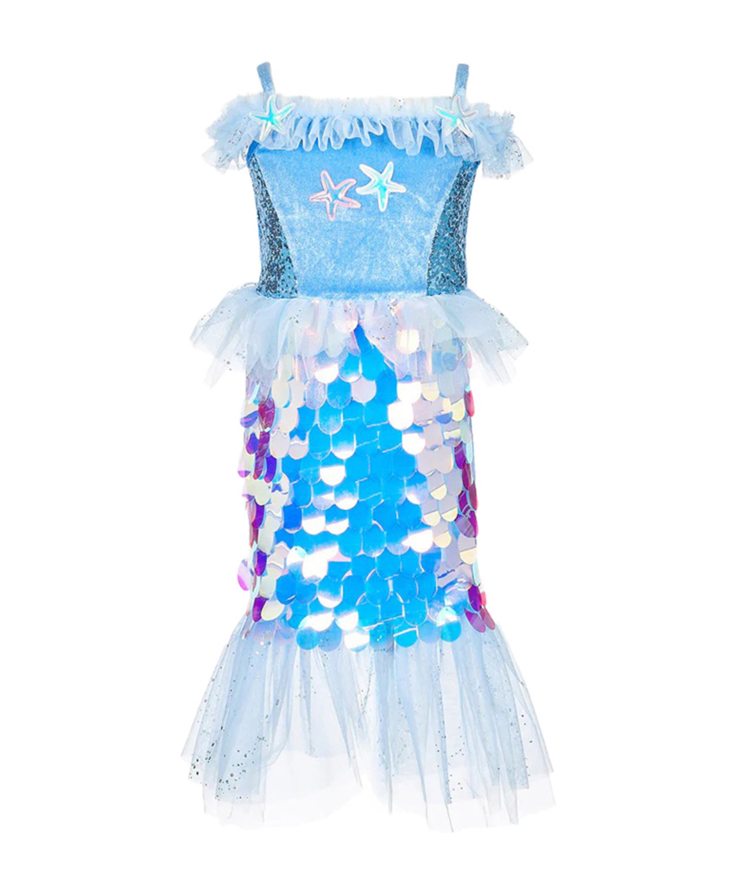 Meisjes jurk Lorelie Mermaid multicolor