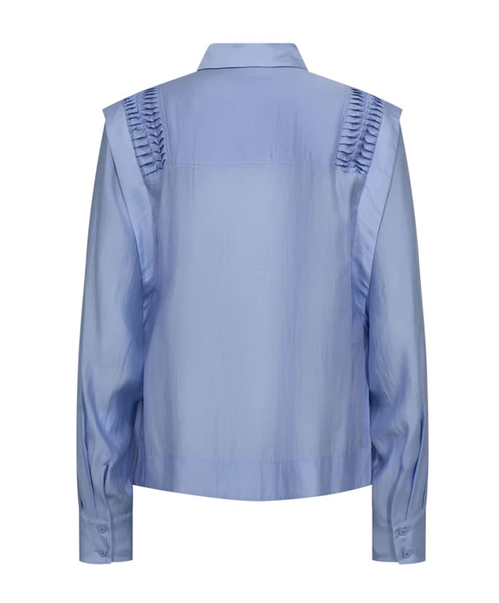 Dames blouse blauw