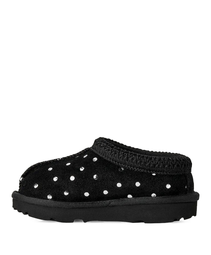 T TASMAN II SHINY DOTS meisjes enkellaarzen zwart