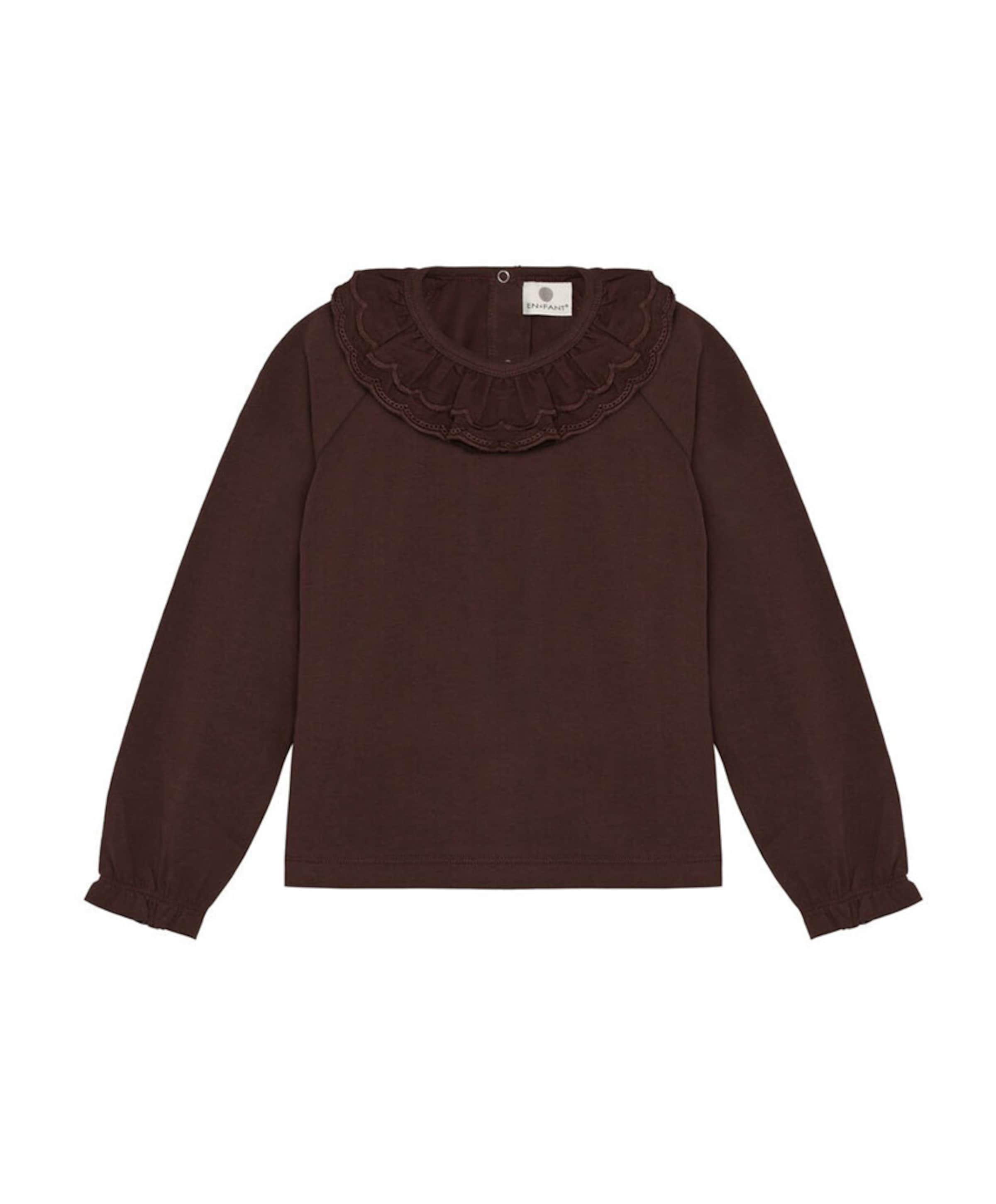 Meisjes longsleeve bordeaux