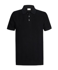 Heren polo blauw