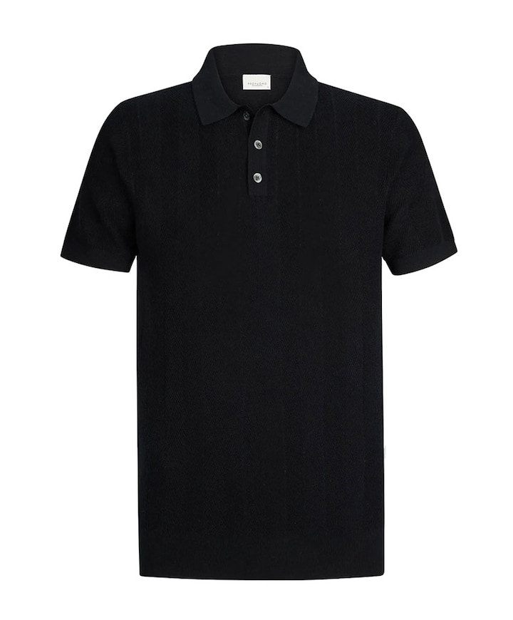 Heren polo blauw