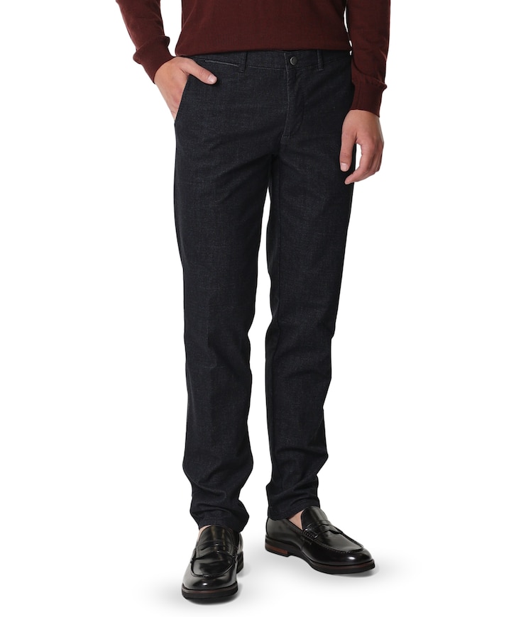 Luxury Comfort Chino heren pantalon blauw