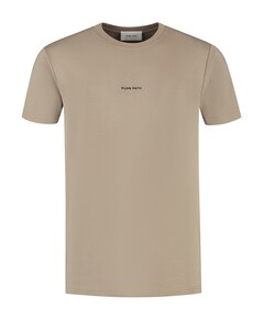 Heren t-shirt beige