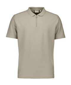 Heren polo beige