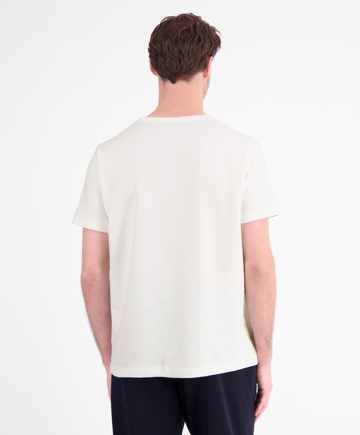 Heren T-shirt ecru