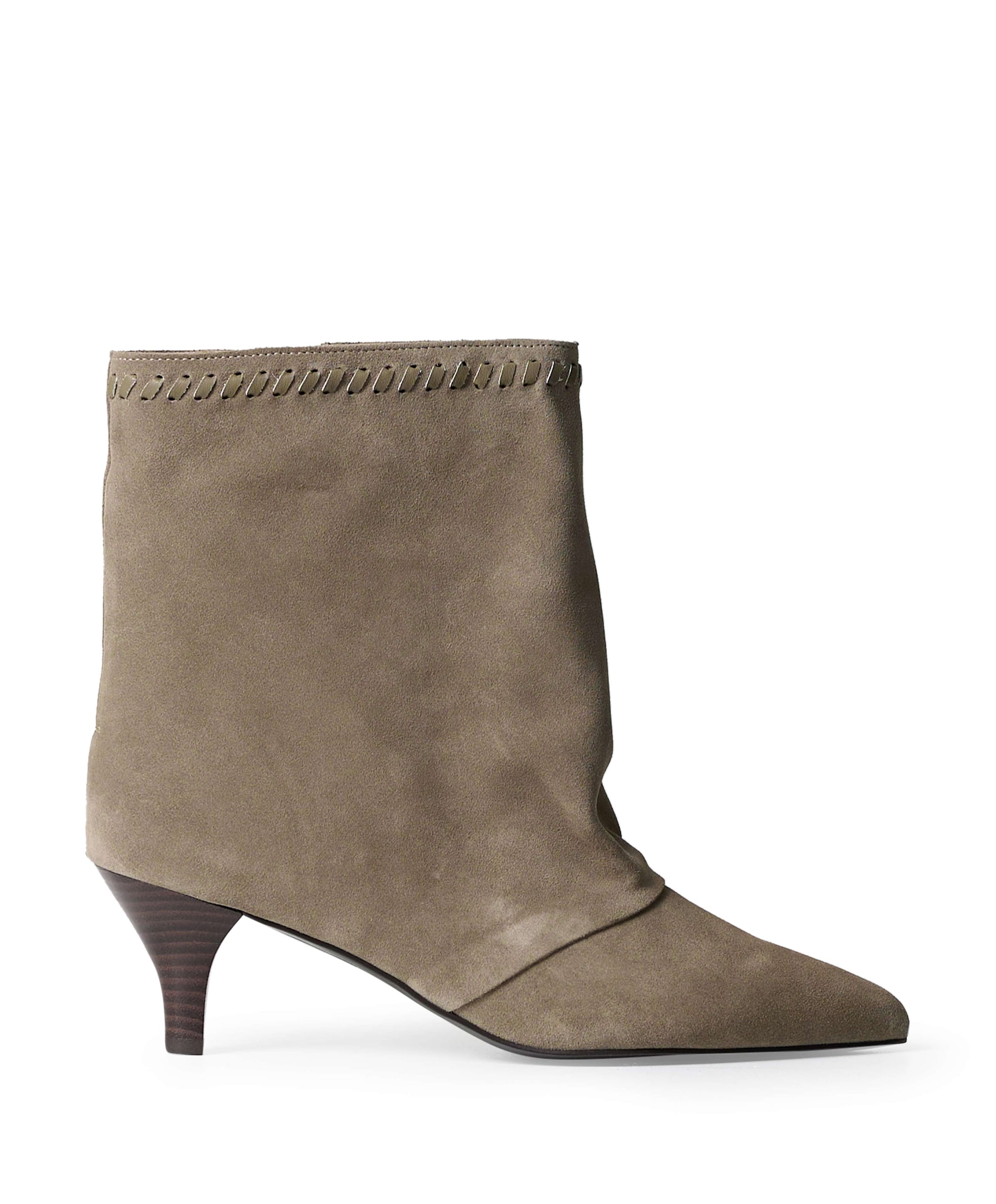 Maeve dames enkellaarzen beige