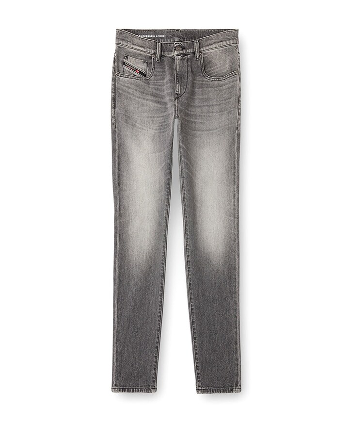 2019 D-STRUKT heren jeans zwart