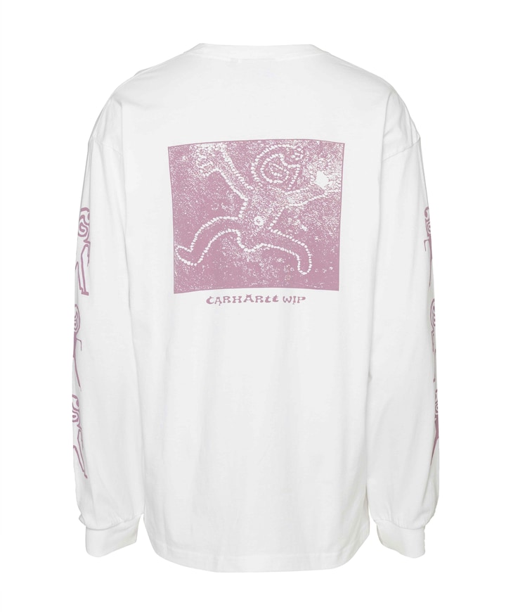 Heren longsleeve wit