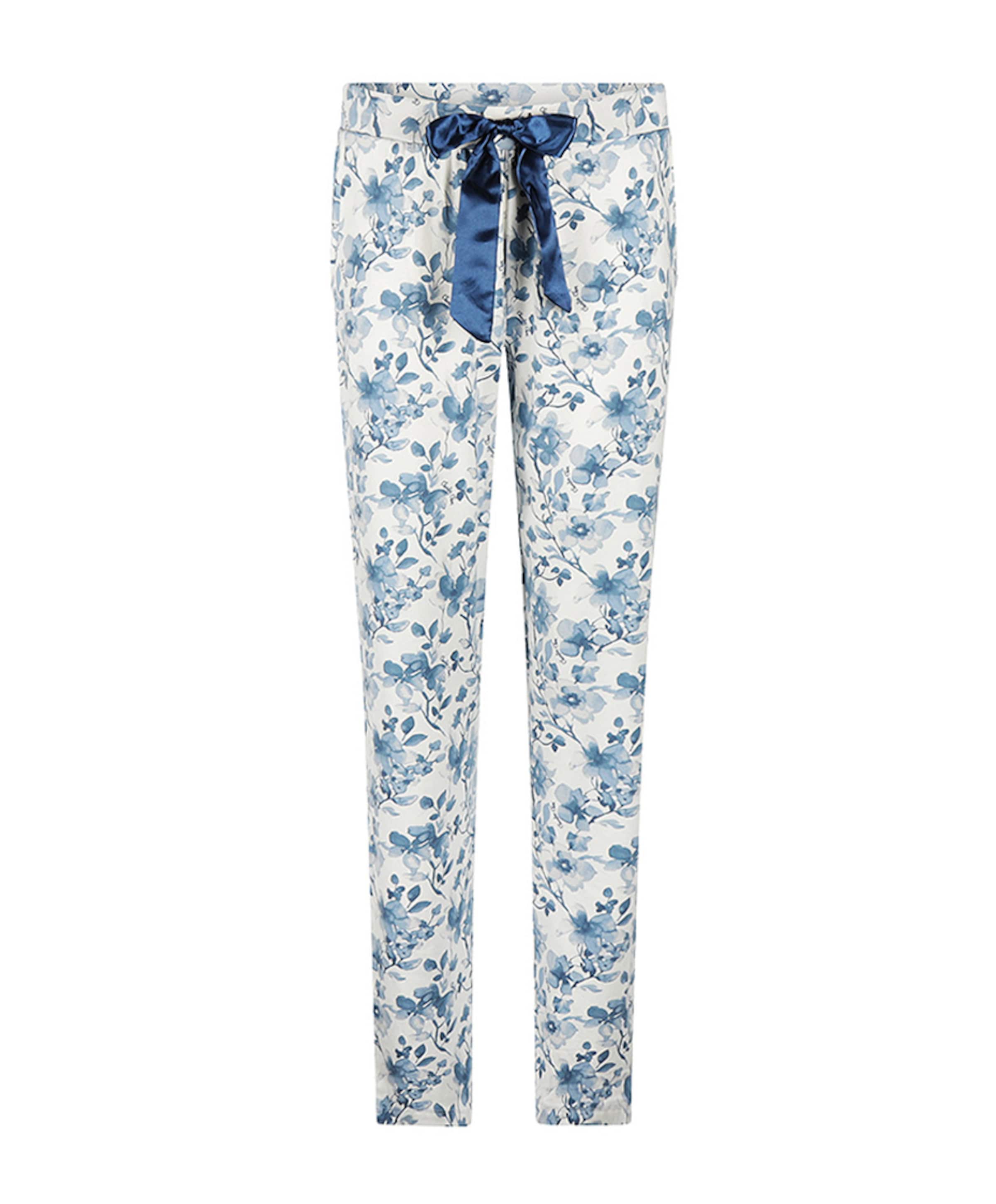 Dames pyjamabroek blauw