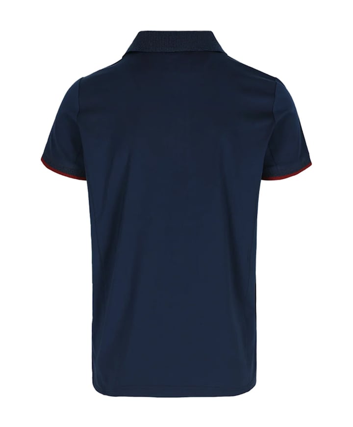Heren polo blauw