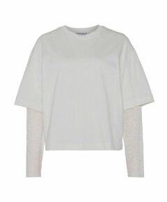 Dames longsleeve ecru